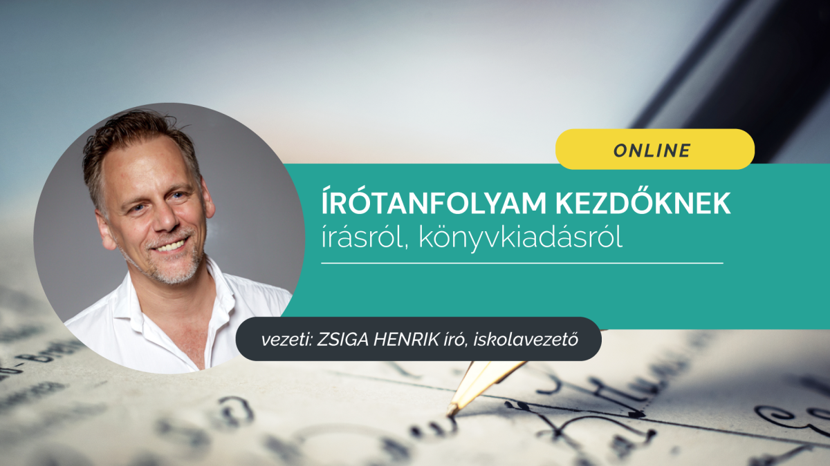 Kezdő írótanfolyam
